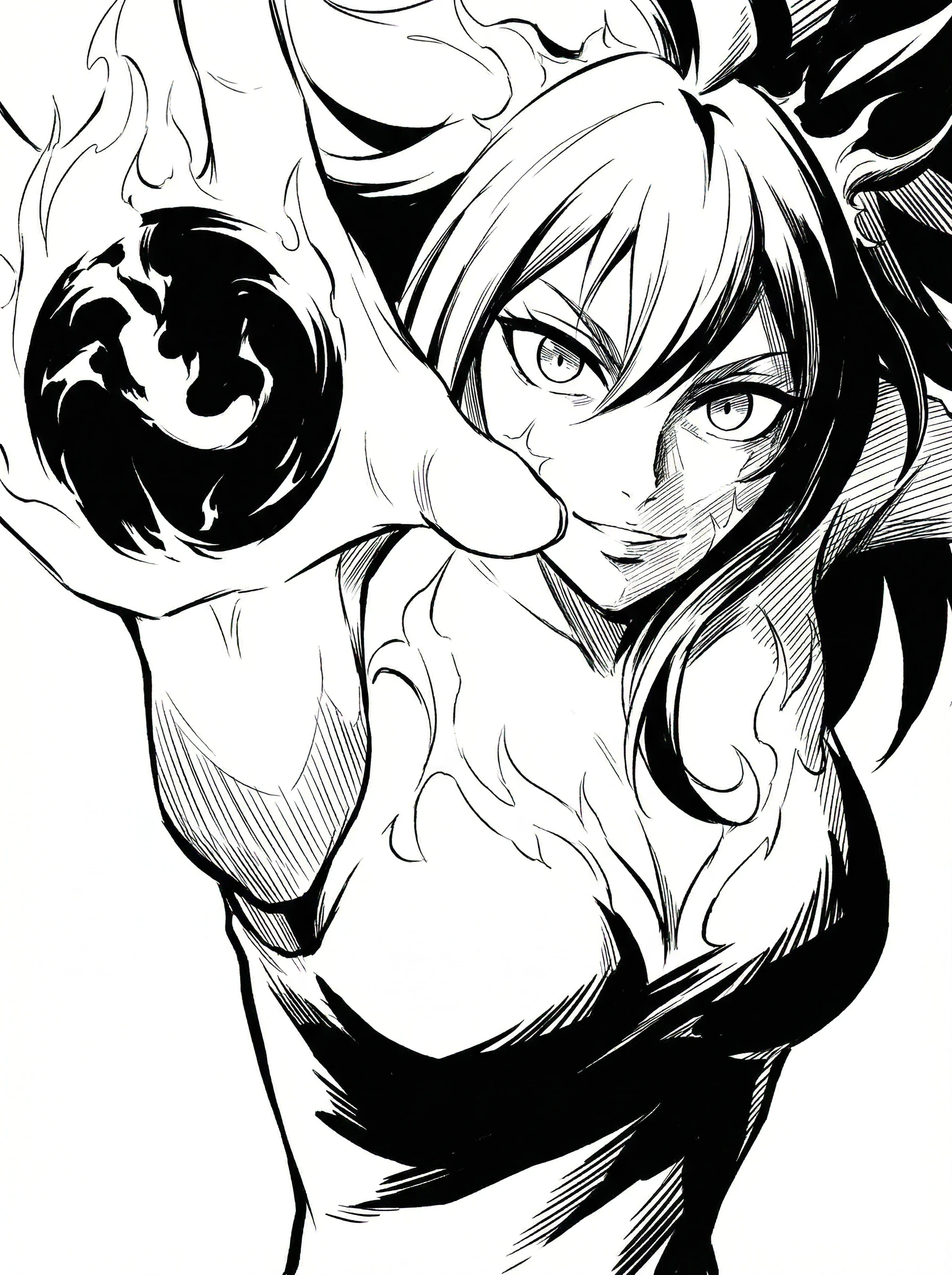 Manga en noir et blanc en un clic_image 